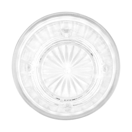 G.E.T. 8805-1-CL Heavy-Duty Shatterproof Plastic Faceted Tumblers, 5 Ounce, Clear (Set of 12)