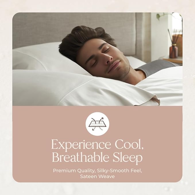 100% Organic Cotton Pillow Cases Queen Size Set of 2-100% Cotton Pillowcases GOTS Certified 300 Thread Count - Naturally Cooling Comfortable Breathable & Soft Pillow Cases (Pewter, Queen)