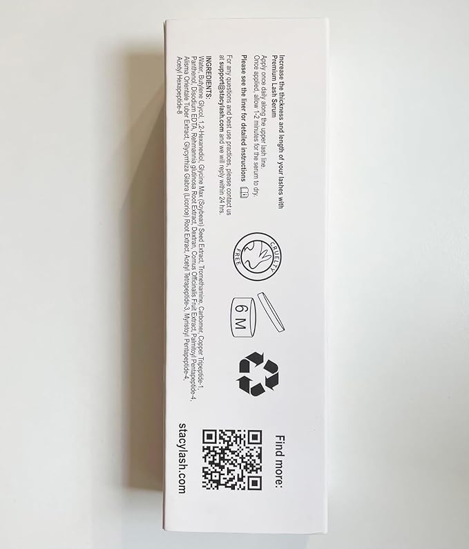 STACY LASH Shampoo 100ml Cleaning Kit of Eye Makeup Remover (Foam Cleanser) & Shampoo Brush & Mascara Brush Bundle with Eyelash Serum 5ml for Lash Growth and Thickness