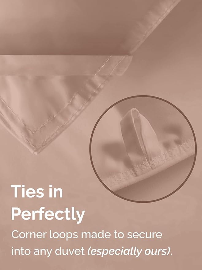 Full Size, Mauve Alternative Down Comforter - Warm, Lightweight & Breathable Hotel Quality Bedding Set for Men, Women, Kids and Teens - All Season Oversized Cooling Microfiber Duvet Insert Comforter