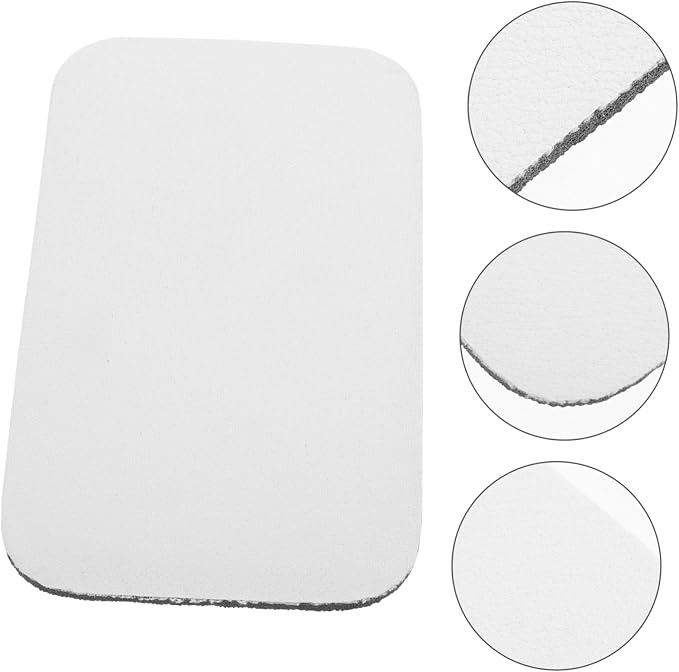 IMIKEYA 2pcs Non-Slip Diatomite Soap Dish for Bathroom Quick Dry Safe Eco-Friendly