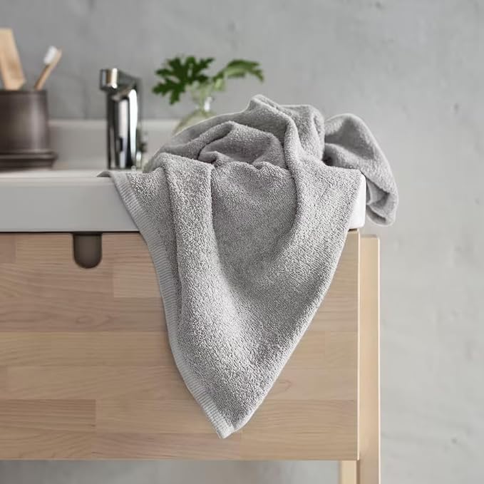 100% Organic Cotton Towels 650 GSM Plush Feather Touch Quick Dry Bath Towel, Pack of 4 GOTS Certified, Oeko-Tex Green Certified, Organic Cotton Bath Towel, 30"X58"