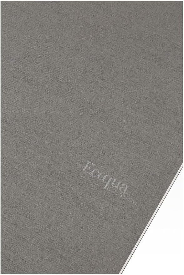 Fabriano Ecoqua Original Staple-Bound Notebook, Grey