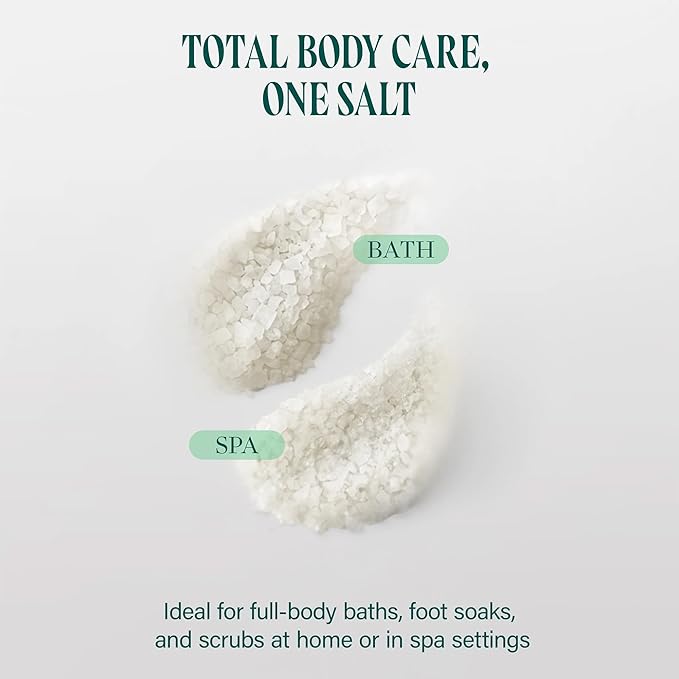 Ancient Seas Dead Sea Salt Bulk 25 lb, Fine Grain, USP Grade, Fragrance-Free Therapeutic Mineral Bath Salt for Soaking, Foot Soaks & Exfoliating Scrubs