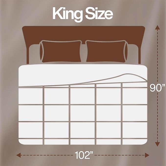Utopia Bedding Comforter Duvet Insert, Quilted Comforter with Corner Tabs, Box Stitched Down Alternative Comforters King Size (White, Pack of 2)