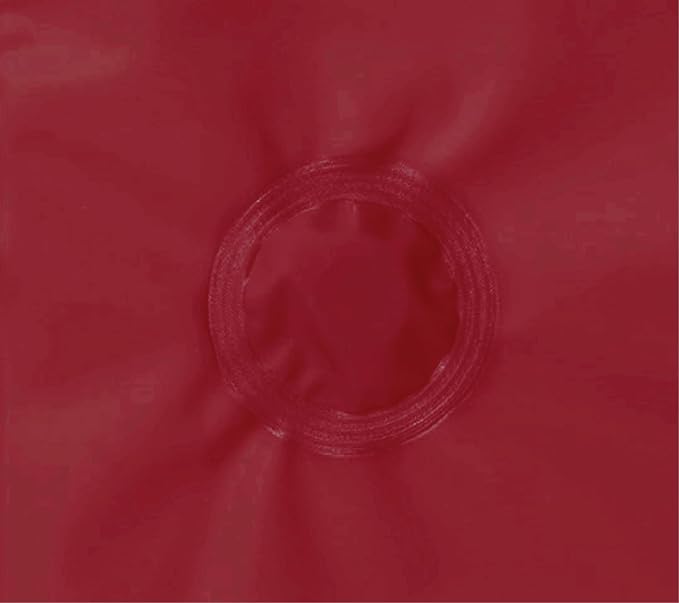 Home Expressions Brooklyn Bath & Co. Premium PEVA Shower Curtain Liner – Beige, 70 x 72 Inch, Waterproof Heavy Duty Shower Liner with Grommets & 3 Magnets (Burgundy-1)
