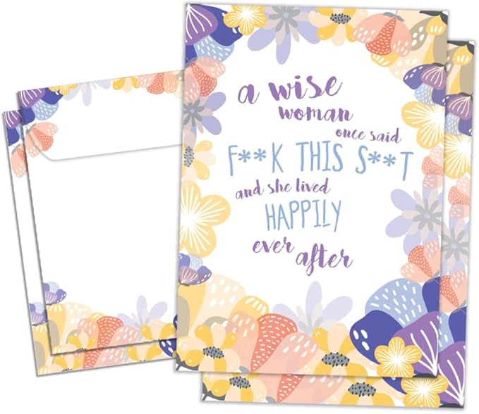 Tree-Free Greetings - Birthday Cards - Artful Designs - 2 Cards + Matching Envelopes - Made in USA - 100% Recycled Paper - 5 x 7 - Wise Woman (GT61254)