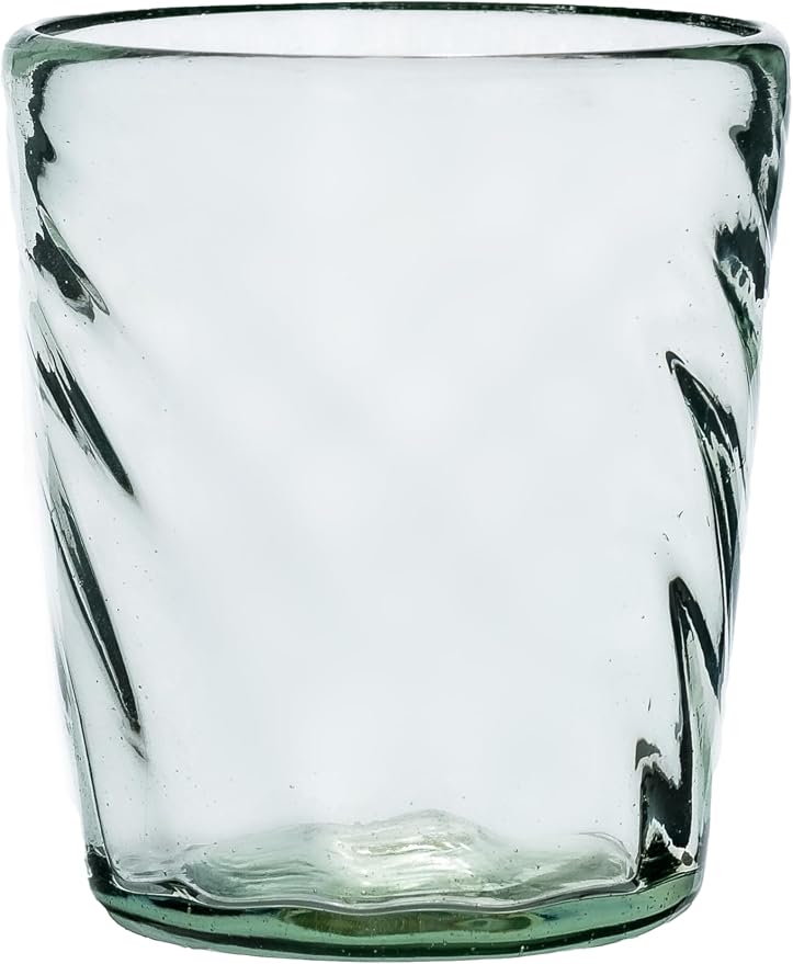 10 Strawberry Street Optic Swirl Mexican Glassware, DOF, Set of 6