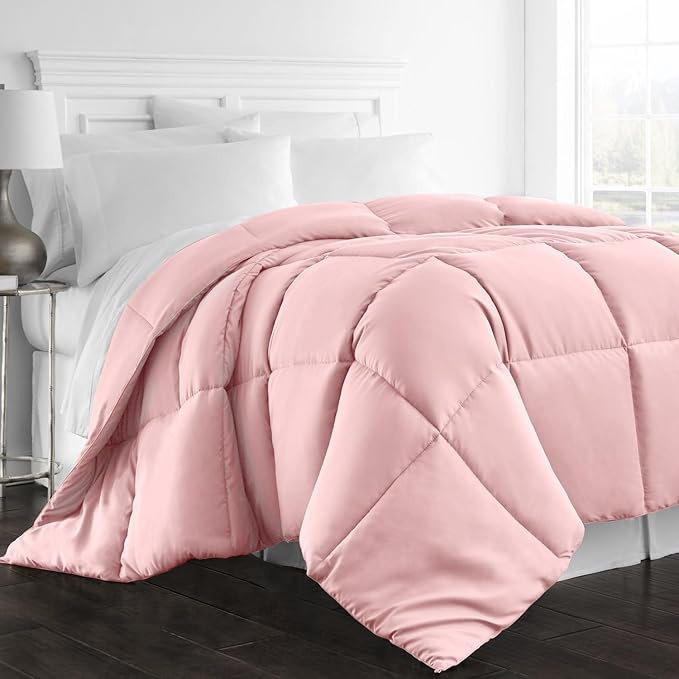 Full/Queen Size Comforter - Luxury Goose Down Alternative Comforter Duvet Insert - Ultra Soft Hypoallergenic Bedding - with Corner Tabs - Hotel Dorm