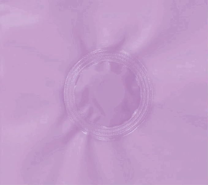 Home Expressions 6 Gauge PEVA Liner Magnetic Shower Curtain Liner 70"x72" (Lilac)