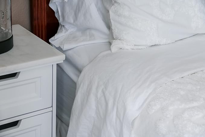 Delilah Home Queen Duvet Cover - 100% Organic Hemp GOTS Vegan, 180 GSM Lightweight Breathable All Season Queen Bed Duvet Cover with Ties, Machine Washable Hemp Fabric, Made in Portugal, Mineral Green