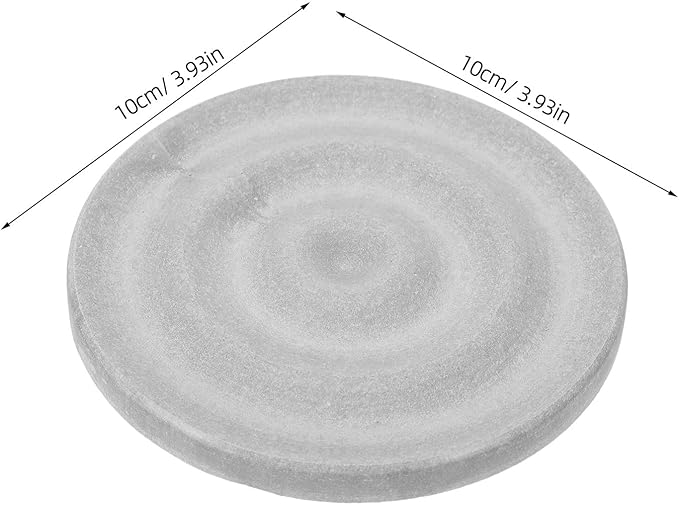 Diatomite Soap Dish for Kitchen Organizer - Quick Dry Sink Caddy Holder for Sponge Brush Toothbrush - Fast Absorbing Stone Tray (Grey)