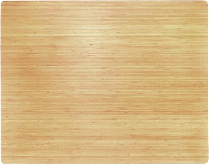 BambooMN Bamboo Burner Cover Cutting Board - 3 Ply - Extra Large - Grooved/Flat (30" x 24" x 0.75") - 2 Pieces