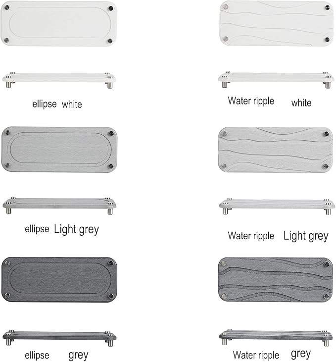 Water Absorbent Diatomite Coasters with Grooves, Diatomaceous Earth Soap Holder, Easy to Clean Water Absorbing Stone for Bathroom, Hotel, Home(Light Grey Water ripple)