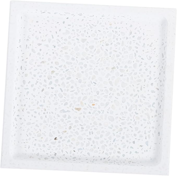 UKCOCO Diatomite Soap Dish Tray Natural Water Absorbent Soap Holder for Bathroom Easy to Clean and Maintain