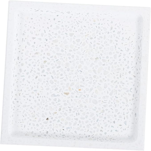UKCOCO Diatomite Soap Dish Tray Natural Water Absorbent Soap Holder for Bathroom Easy to Clean and Maintain