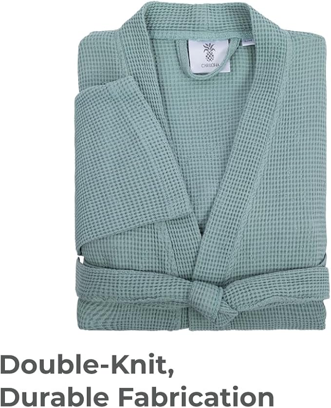 Cariloha Waffle Knit Bath Robe