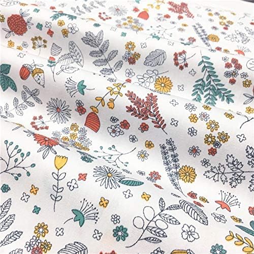 TAOSON 100% Cotton 300 Thread Count Body Pillow Cover Pillowcase Pillow Protector Cushion Cover with Zippers Only Cover No Insert (013 White Flower Leaves,21"x54") Fits 20 x 54 | 100% pure cotton full long body pillow case, white floral design, sturdy ...