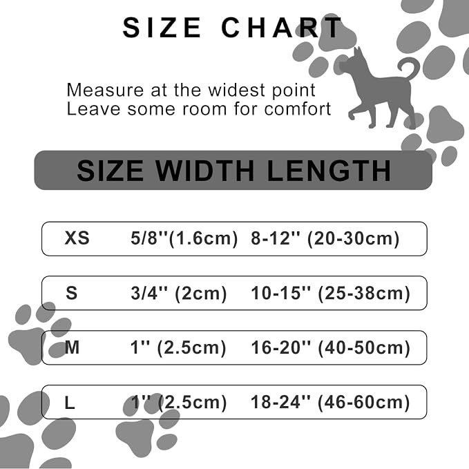 FURRYFECTION Reflective Dog Collar and Leash Set With Quick Release Buckle, Padded Neoprene Adjustable Nylon for Small Medium and Large Dogs (Medium Collar+5FT Leash, Black)