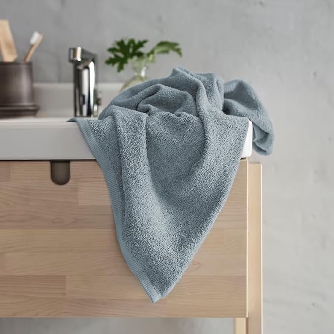 100% Organic Cotton Towels 650 GSM Plush Feather Touch Quick Dry Bath Towel, Pack of 4 GOTS Certified, Oeko-Tex Green Certified, Organic Cotton Bath Towel, 30"X58"