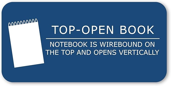 Case of 24 FlipPer Wirebound 1 Subject Notebooks, 8.5"x11.5", 70 sheets 20# BioBase White Paper, Asstd Earthtone covers, College Ruled W/Margin