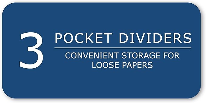 ROARING SPRING Environotes Recycled Spiral Notebook – 24 Pack, 11" x 9", Three Subject, 100 Sheets, College Ruled Perforated Heavyweight 20 lb Paper, 3 Double Pocket, Made in USA