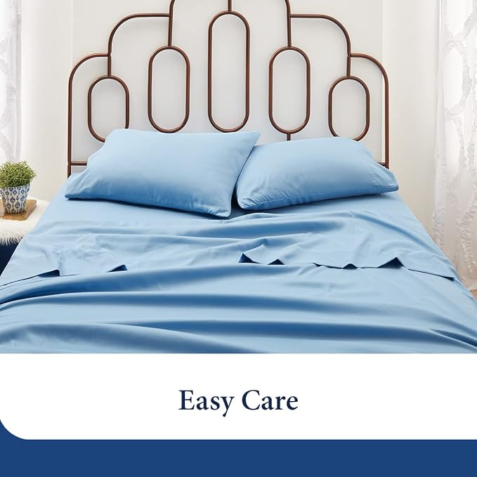 Cosy House Collection Premium Rayon Derived from Bamboo Pillowcases | Ultra Soft, Cooling & Breathable Bedding - Set of 2 (Standard/Queen, Cream)