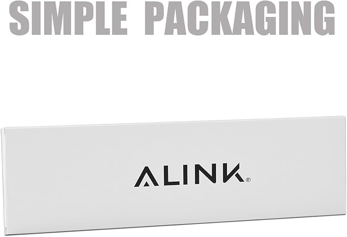 ALINK Stainless Steel Smoothie Straws, 9" X 8mm Set of 4 with Cleaning Brush - Bent