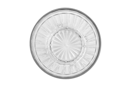 G.E.T. 8816-1-CL-EC Heavy-Duty Shatterproof Plastic Faceted Tumblers, 16 Ounce, Clear (Set of 4)