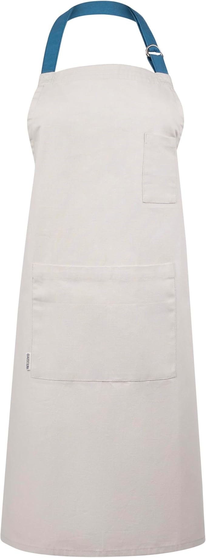 Cotton Canvas Apron for Women & Men – Adjustable Neck Strap & Waist Ties with Pockets