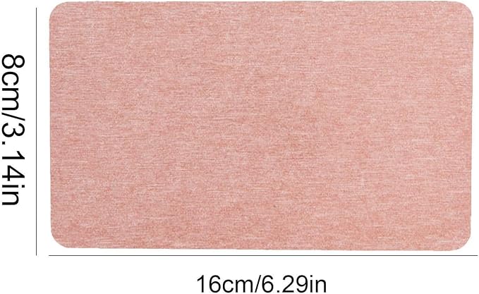 Water Absorbing Stone Tray,Non-Slip Fast-Drying Water Absorbing Stone Tray - Absorbent Coasters, Soap Holder, Soap Dish for Hand Soaps & Plants & toiletries in The Modern Home
