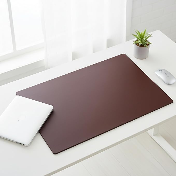 Dacasso Leather Desk Pad Without Side Rails
