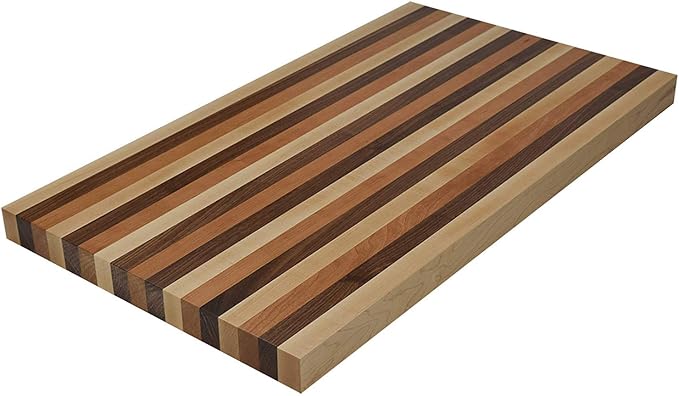 Woodchucks Wood 3/4 Inch x 2 Inch x 16 Inch Solid White Oak Lumber Boards as Cutting Board Wood (6 Pack)