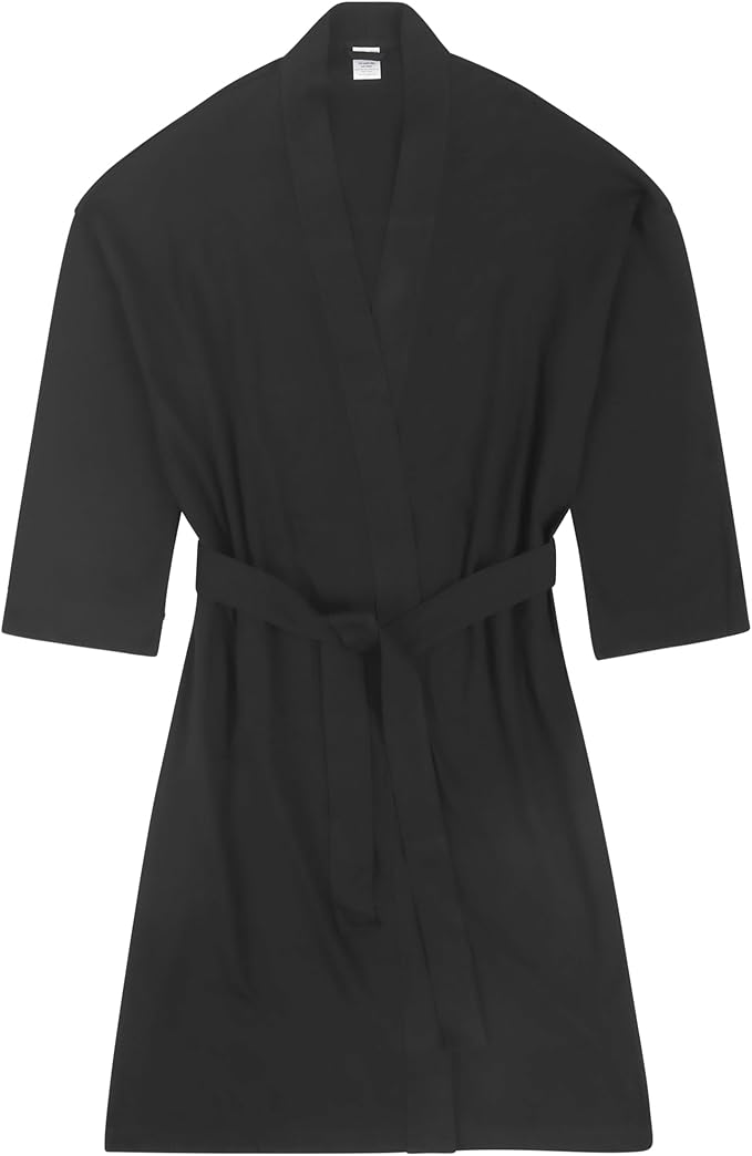 Pure Fiber Serenity Organic Cotton Robe - Luxurious Comfort for Spa, Bath, and Relaxation