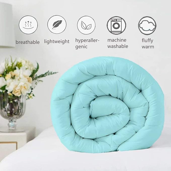 Hypoallergenic 1000-TC Pinch Pleated Down Alternative Comforter Grand King Size 106 x 106 Inches 1pc Comforter & 2 pcs Pillow Covers, 700 GSM & All Side Corner Tabs 100% Egyptian Cotton
