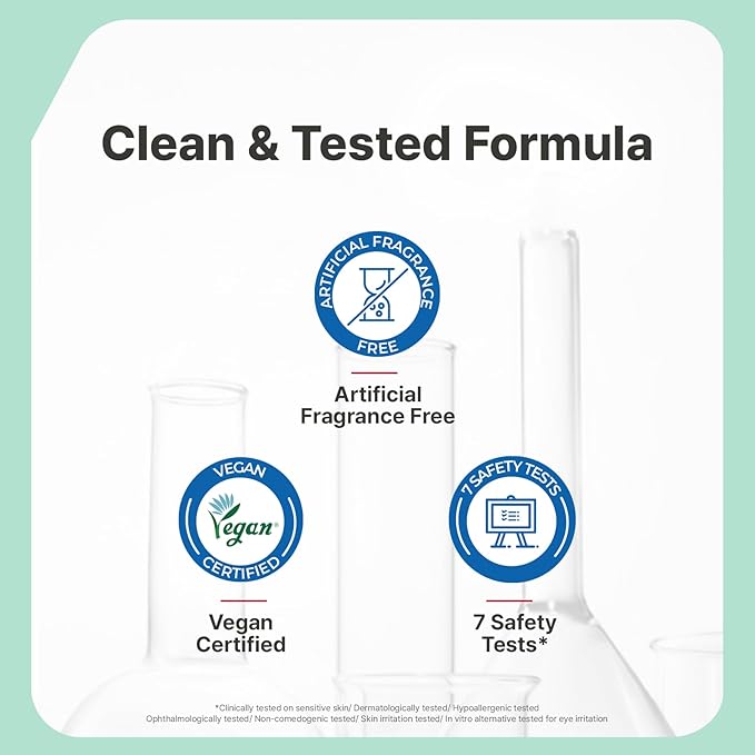 Illiyoon Gentle Deep Facial Cleanser | Low pH Gel-to-Foam Face Wash for Sensitive Skin, Hydrating Gel Cleanser & Daily Makeup Remover, Korean Skincare, 8.45 fl.oz.