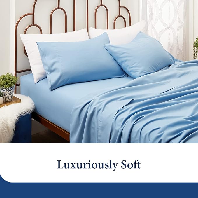 Cosy House Collection Premium Rayon Derived from Bamboo Pillowcases | Ultra Soft, Cooling & Breathable Bedding - Set of 2 (King, White)