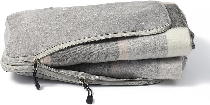 Pure Wool Jacquard Throw Blanket with Tassels, Large 55x83 inches, 1.5 lbs,Soft & Warm Lambswool Knee Throw Blanket for Couch Bed Outdoor Travel, Yellow Wool Throw
