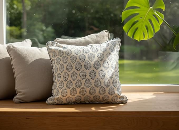ATOSII Cushion Cover (Amalfi, Set of 2-20 X 20 Inches)