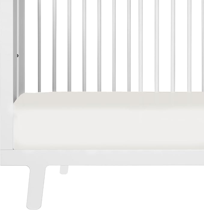 Makemake Organics GOTS Certified Organic Cotton Fitted Crib Sheet Soft Breathable (28"x52", Ivory)