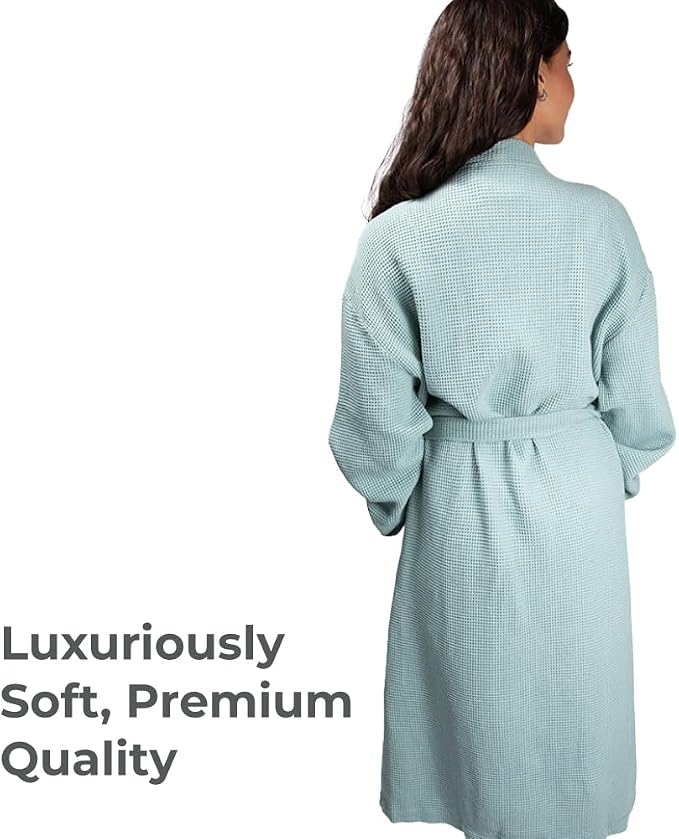 Cariloha Waffle Knit Bath Robe