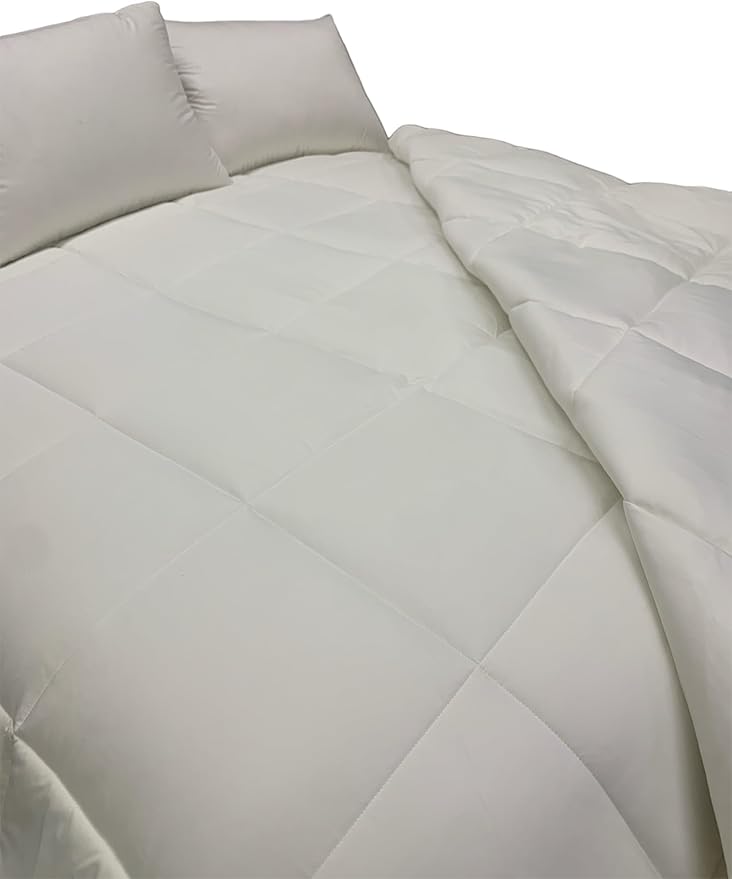 Cooling Viscose from Bamboo Down Alternative Comforter, All Seasons (Silky Soft and Silent Viscose from Bamboo Shell) Down Alternative Duvet Insert (Twin XL Size, 68x90)