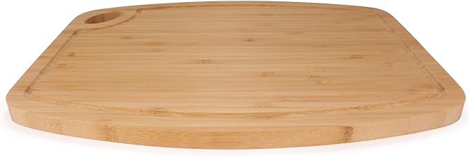 BambooMN Brand - Bamboo Cutting Board - 11.75" x 8.63 "x .50" - Vertical Cut - 1 Piece