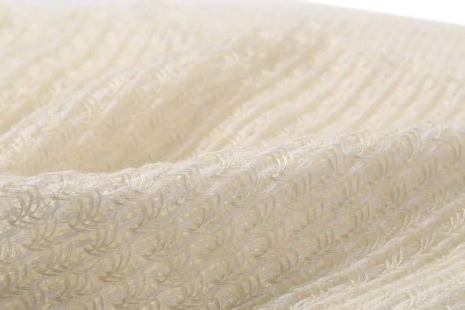 Exfoliating Washcloth [Made in Japan] Shower Back Scrubber, Plant-Based Loofah (Silk)