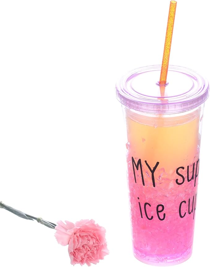 Dakoufish 11 Inch Reusable Tritan Plastic Straws,Replacement Glitter Sparkle Drinking Straws for 24 oz-40 oz Mason Jars/Tumblers,Set of 12 with Cleaning Brush(12color,11inch)