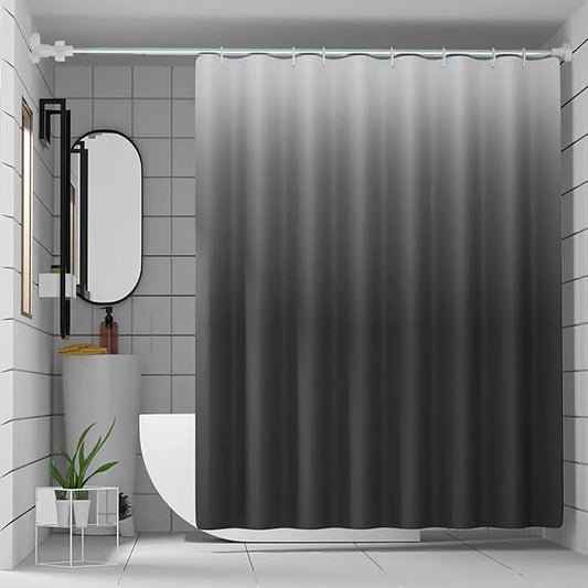 Shower Curtain Liner, 100% Waterproof Peva Shower Curtains with 3 Duty Heavy Bottom Magnets and 12 Rust Proof Grommets, 72x72 Weighted Shower Liner for Shower Stall, Bathtubs