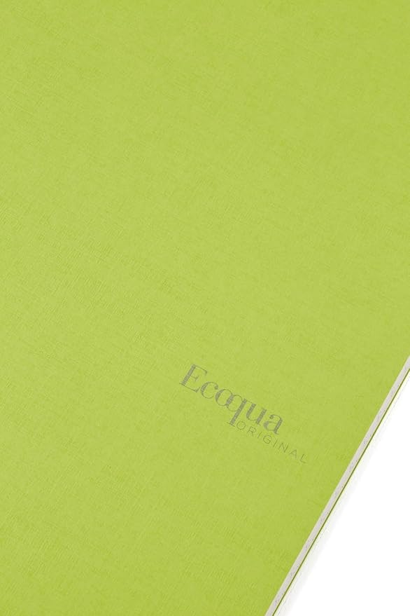 Fabriano Ecoqua Original Staple-Bound Notebook, Lime