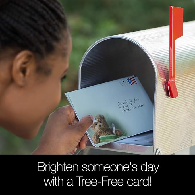 Tree-Free Greetings - Get Well Cards - Artful Designs - 8 Assorted Cards + Matching Envelopes - Made in USA - 100% Recycled Paper - 5 x 7 - Rest Up and Heal (GA31531)