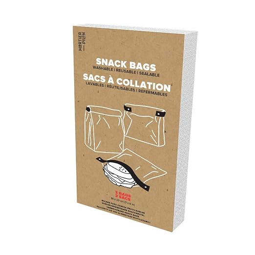 Mortier Pilon - Zero Waste Start Set of 9 Reusable Bags, 3 Beeswax Food Wraps and 12 Bamboo Straws