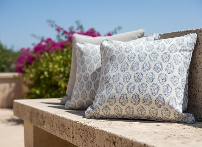 ATOSII Cushion Cover (Amalfi, Set of 2-20 X 20 Inches)